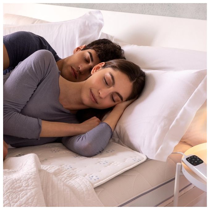 Imetec 16882 Scaldasonno Adapto Purity Matrimoniale 150W 6 Temperature Timer Antibatterico Cotone colore Bianco