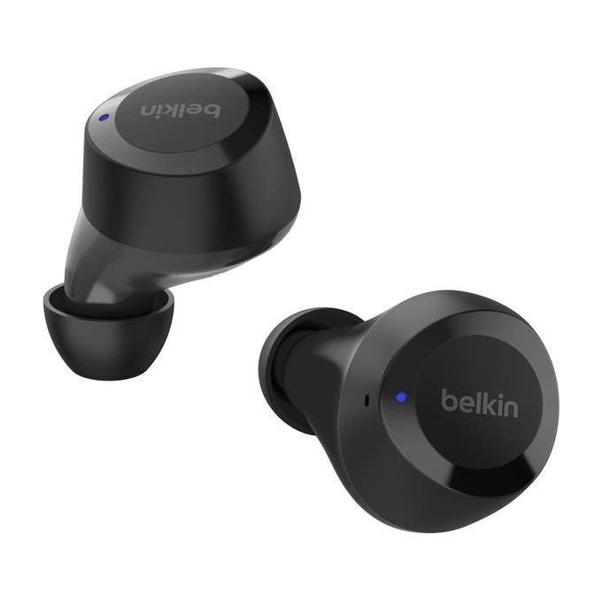 Belkin AUC009BTBLK SoundForm Bolt Auricolari True Wireless con Bluetooth 5.2 e Resistenza IPX4 colore Nero
