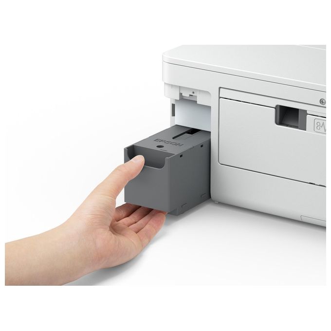 Epson C11CK18401 WorkForce Pro Stampante Inkjet A4 a Colori 4800x2400 dpi 21 pag-min Wi-Fi Ethernet Fronte Retro Automatica colore Bianco