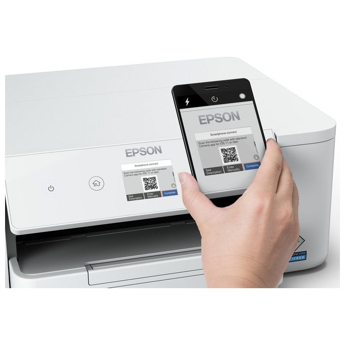 Epson C11CK18401 WorkForce Pro Stampante Inkjet A4 a Colori 4800x2400 dpi 21 pag-min Wi-Fi Ethernet Fronte Retro Automatica colore Bianco