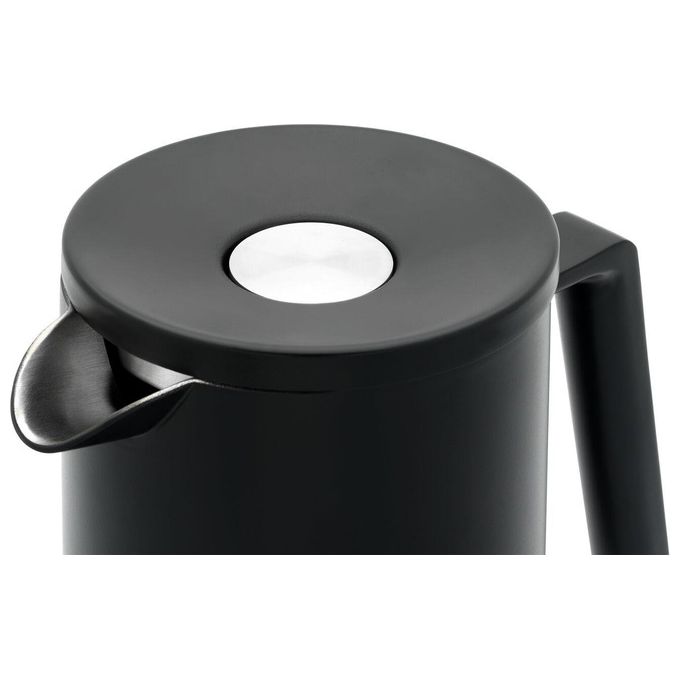 Leopold Vienna LV113020 San Marco Caffettiera a Stantuffo 1 L Doppia Isolazione Acciaio Inox colore Nero