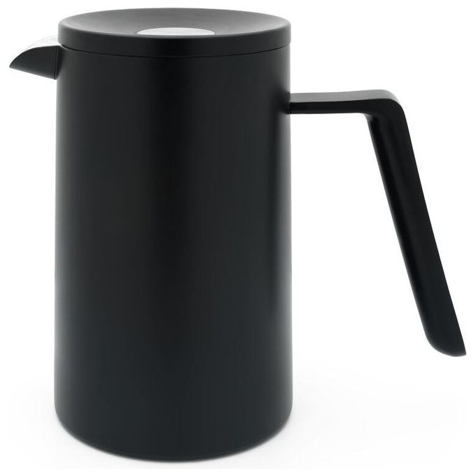 Leopold Vienna LV113020 San Marco Caffettiera a Stantuffo 1 L Doppia Isolazione Acciaio Inox colore Nero