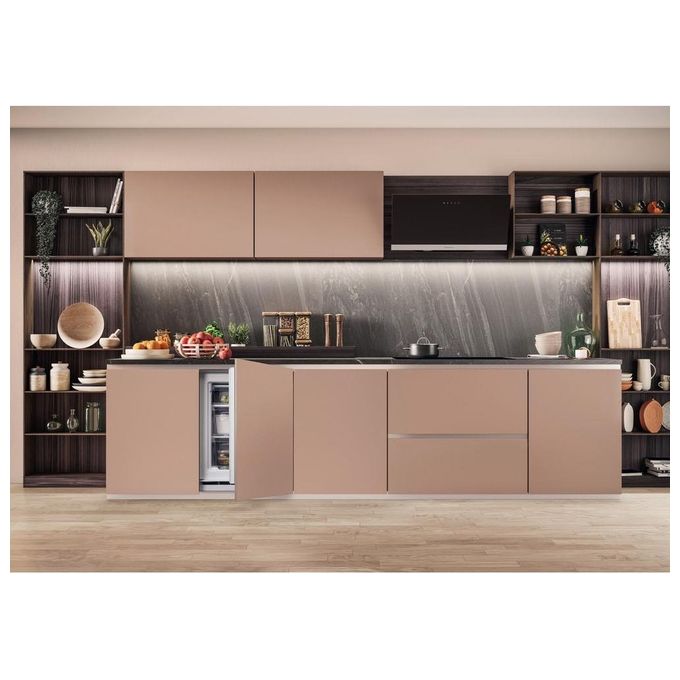 Hotpoint HABUFZ011 Congelatore Verticale da Incasso 91 L 82 cm Classe E 41 dB 10 Kg-24h colore Acciaio