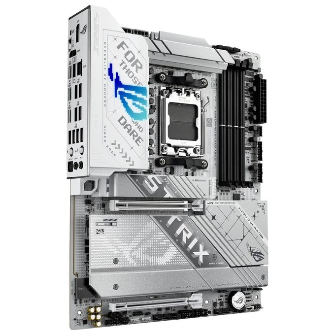 Asus ROG STRIX X870-A GAMING WIFI Scheda Madre ATX Socket AM5 AMD X870 DDR5 192 GB Wi-Fi 7 colore Alluminio