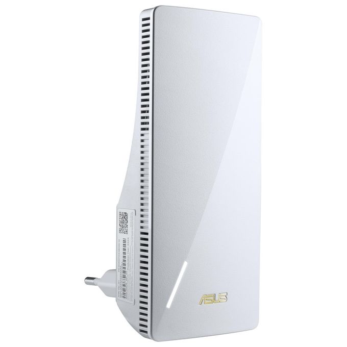 Asus RP-AX58 Range Extender WiFi 6 AX3000 Dual Band 2.4 GHz 5 GHz 160 MHz AiMesh 205 m² colore Bianco