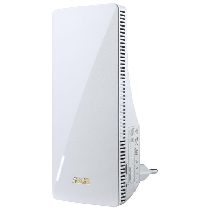 Asus RP-AX58 Range Extender WiFi 6 AX3000 Dual Band 2.4 GHz 5 GHz 160 MHz AiMesh 205 m² colore Bianco
