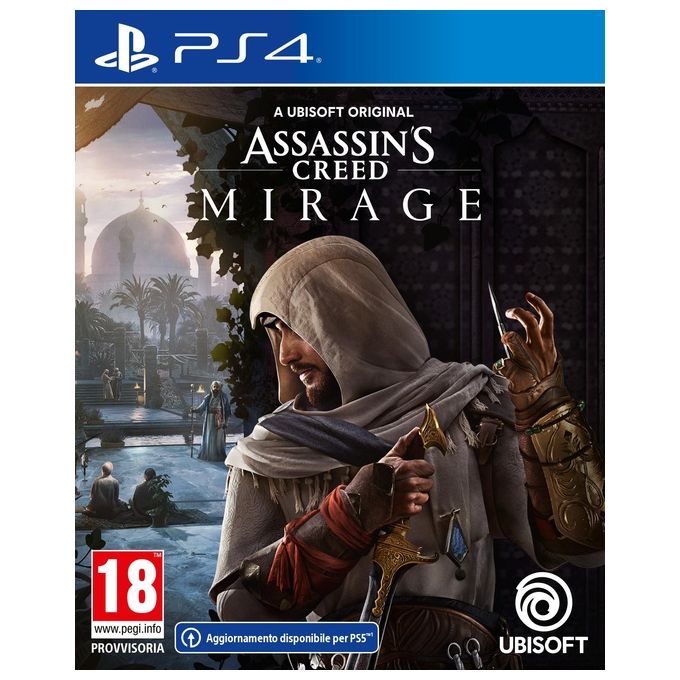 Ubisoft E05908 Assassin's Creed Mirage Videogioco PS4 Avventura PEGI 18 Versione ITA