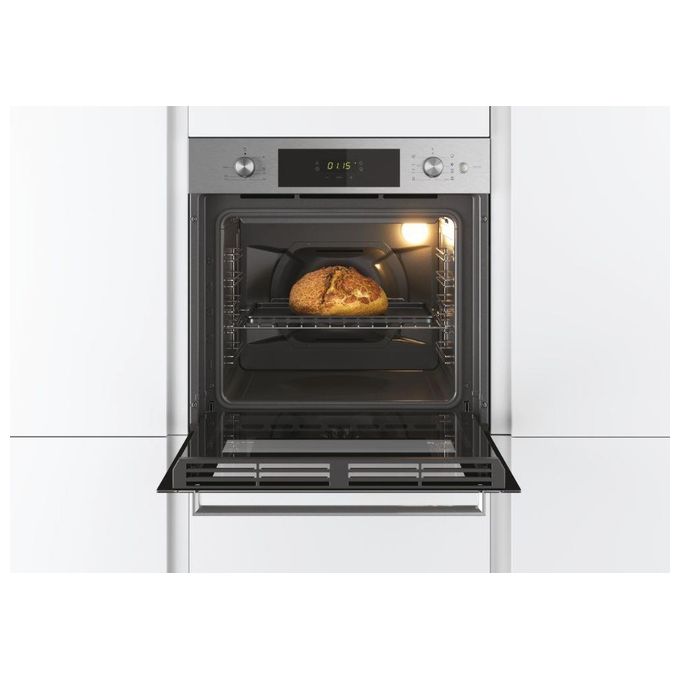 Candy FCT615X-1 Smart Steam Forno da incasso Elettrico Ventilato 70 L Classe A Vapore Grill 8 Programmi (59x56x56 cm) colore Acciaio Inox