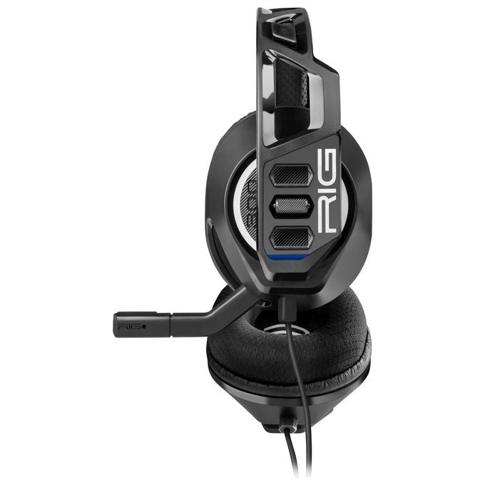 NACON 10-1368-05 RIG 300 PRO HS Cuffie da Gioco Compatibili PS4 PS5 Xbox Switch PC Driver 40 mm Microfono Rimovibile Connettore 3.5 mm colore Nero