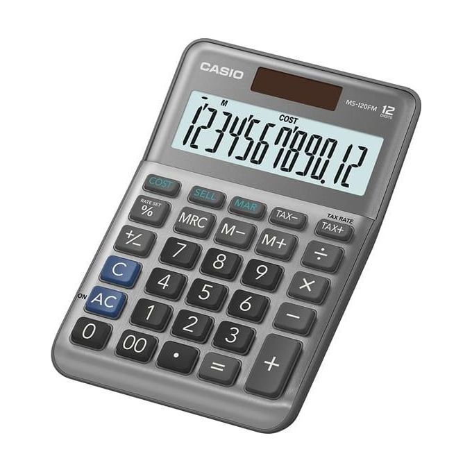 Casio MS-120FM Calcolatrice Desktop Nero