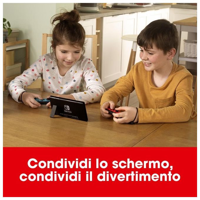 Nintendo, Switch, Rosso Neon-Blu Neon, Edizione 2022, Console Portatile, Schermo 6.2 pollici
