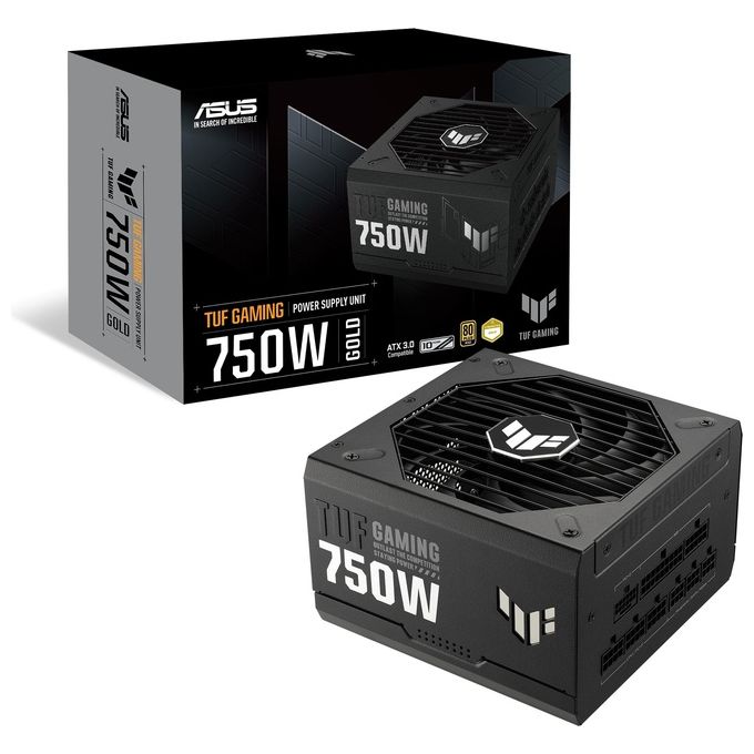 Asus TUF-GAMING-750G TUF Gaming Alimentatore ATX 3.1 750W 80 PLUS Gold Modulare colore Nero