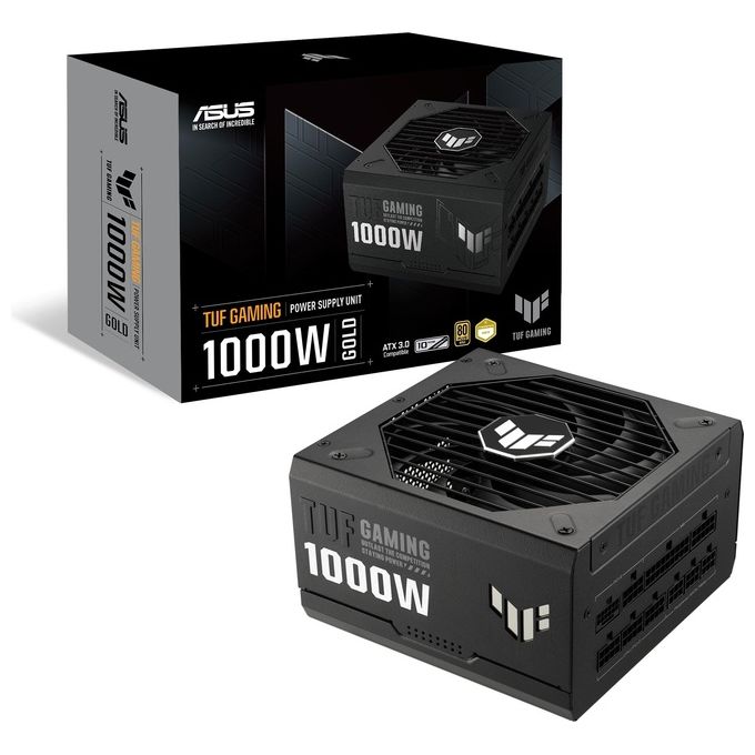 Asus 90YE00S1-B0NA00 TUF Gaming Alimentatore Modulare 1000W 80 PLUS Gold ATX 3.1 colore Nero
