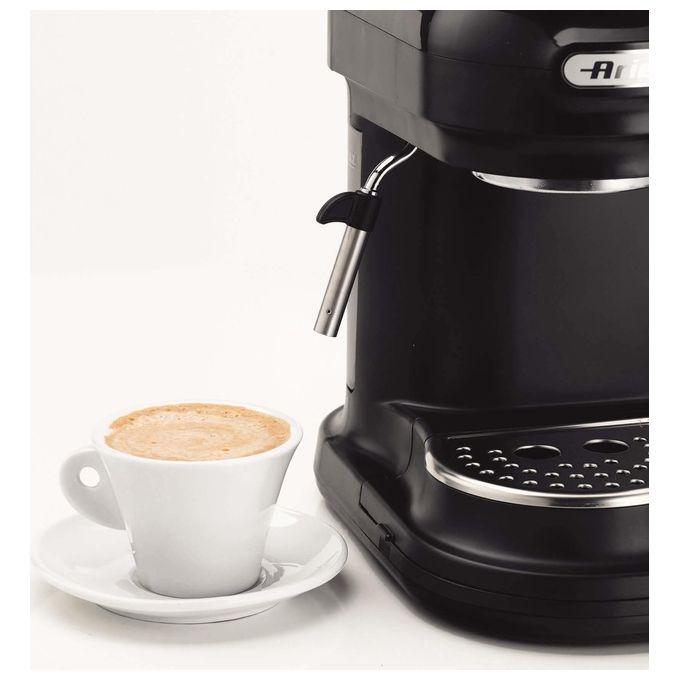 Ariete 1318-02 Moderna Macchina da caffe' Espresso 0.8 L 15 bar 1080W Macinacaffe' Integrato Cappuccinatore colore Nero