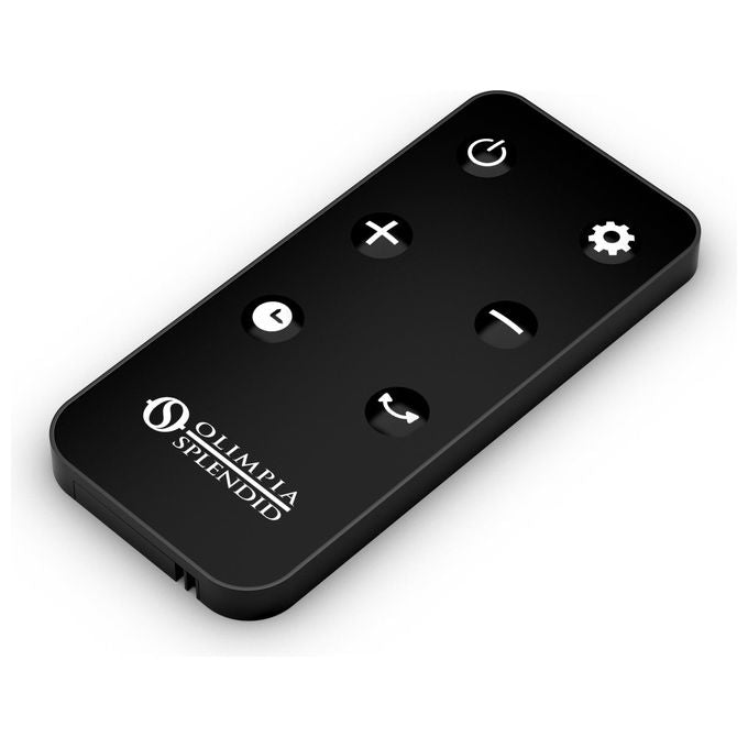 Olimpia Splendid 99267 Caldo Trendy ST Termoventilatore Ceramico 2000W Telecomando Eco Mode colore Nero