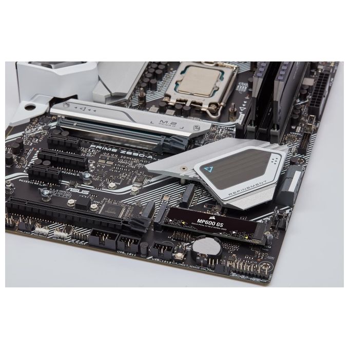 Corsair CSSD-F0500GBMP600GS MP600 GS SSD M.2 NVMe PCIe Gen4 500 GB velocita' lettura fino a 4800 MB-s colore Nero