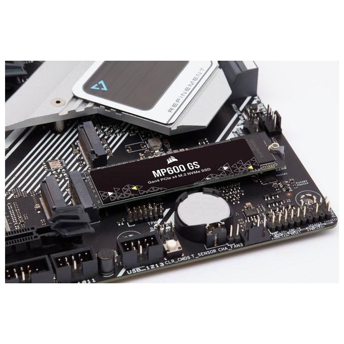 Corsair CSSD-F0500GBMP600GS MP600 GS SSD M.2 NVMe PCIe Gen4 500 GB velocita' lettura fino a 4800 MB-s colore Nero