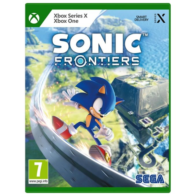 SEGA 1110625 Sonic Frontiers Videogioco per Xbox One Xbox Series X Genere Azione Classificazione PEGI 7 colore Standard