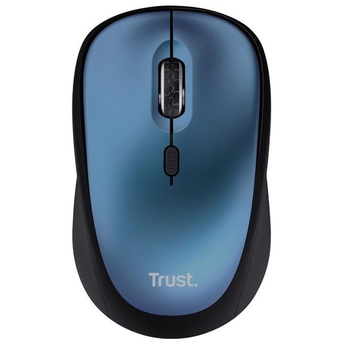 Trust Yvi Mouse Mano Destra RF Wireless Ottico 1600 DPI Blu