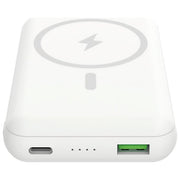 Celly MAGPB10000WH Power Bank MagSafe Wireless 10000 mAh 15W con Stand Integrato USB-A USB-C colore Bianco