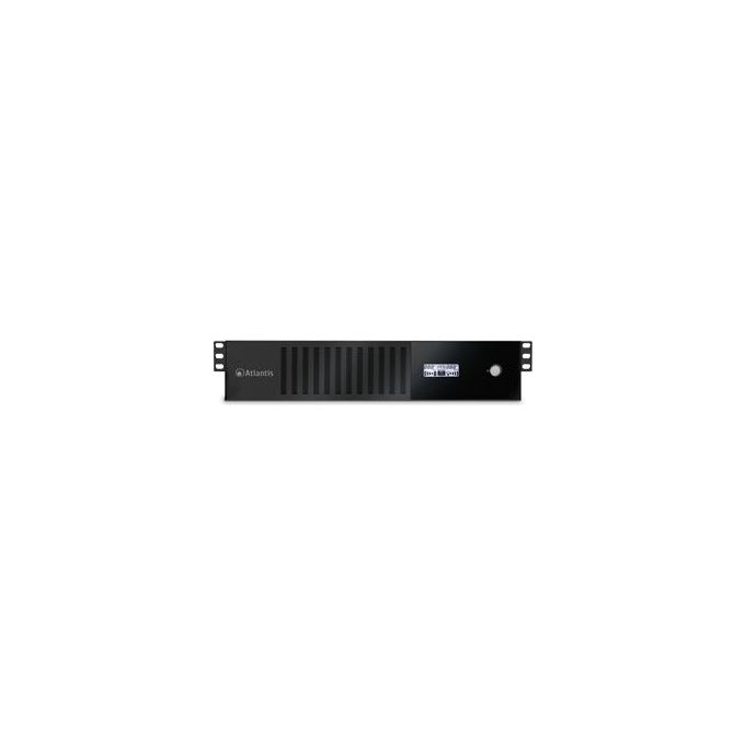 Atlantis A03-HP2201-RC UPS Rack 2U 2200VA 1320W Line Interactive Sinewave AVR LCD USB colore Nero