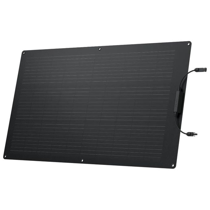 EcoFlow ZMS330 Pannello Solare Flessibile 100W Silicio Monocristallino Efficienza 23% IP68 colore Nero