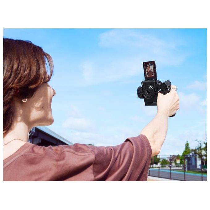 Sony ZV1FBDI.EU ZV-1F Fotocamera Compatta Vlogging 20,1 MP 4K Slow Motion Schermo Orientabile Wi-Fi colore Nero