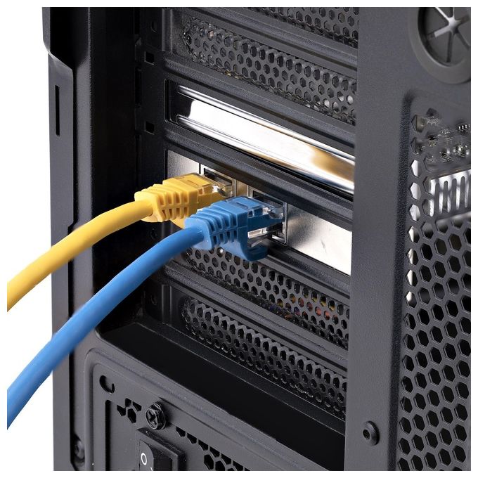 StarTech.com ST10GSPEXNDP2 Scheda di Rete PCIe a 2 Porte 10GbE NBASE-T Jumbo Frame PXE Boot colore Nero