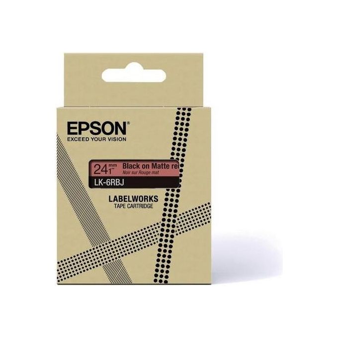 Epson Etichetta per Stampante Nero-Rosso