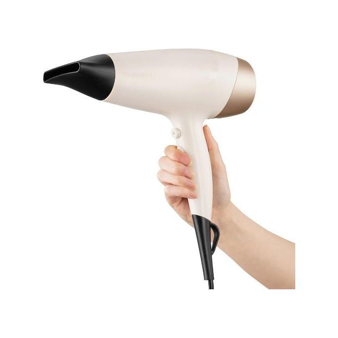 Remington D4740 Shea Soft Asciugacapelli 2200 W Tecnologia Ionica Ceramica Karite 2 Velocita' 3 Temperature Diffusore Professionale colore Beige Nero