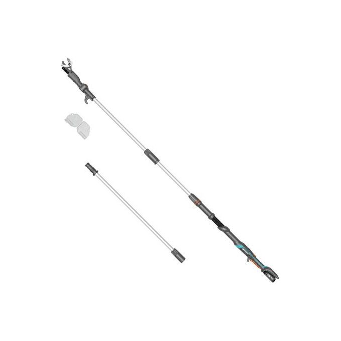 Gardena 14776-20 HighCut 360 Potatore Telescopico a Batteria 18 V 28 mm colore Nero Argento
