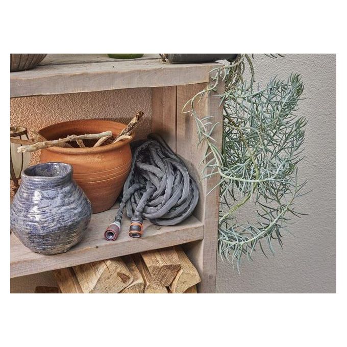 Gardena 18457-20 Liano Life Tubo da Giardino in Tessuto 30 m 1-2 Pollice Resistente a UV e Gelo Pressione 22 bar colore Multicolore
