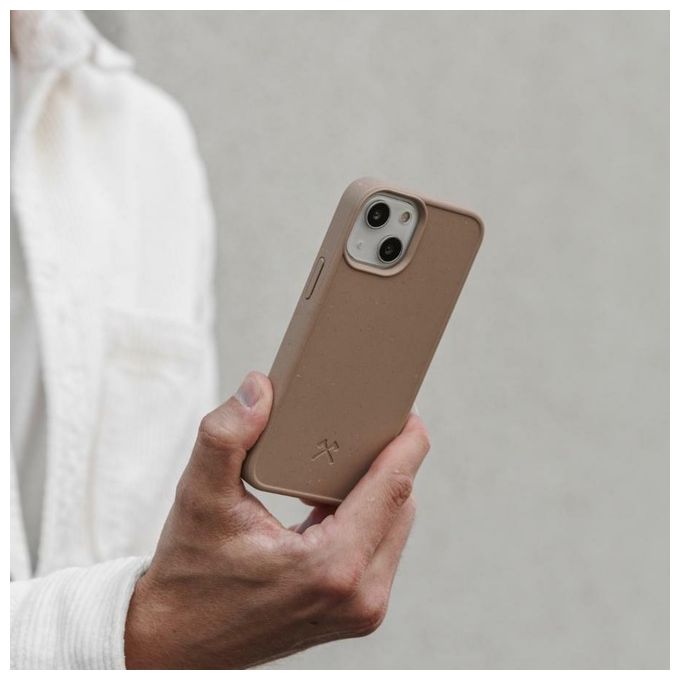 Woodcessories Bio Case MagSafe Taupe per iPhone 14