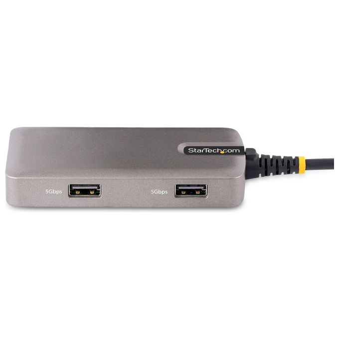 StarTech.com 103B-USBC-MULTIPORT Docking Station USB-C HDMI 4K 60Hz Hub 2 Porte USB 3.0 PD 100W GbE colore Grigio