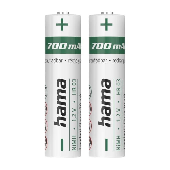 Hama Batteria Ministilo AAA Ricaricabile