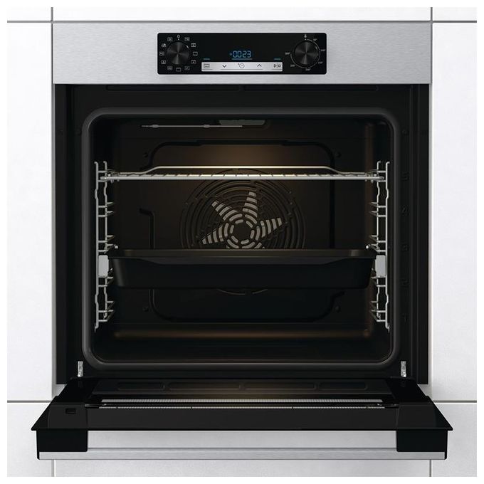 Hisense BI62216AXTC Hi4 Forno da incasso Elettrico Multifunzione 77 L Classe A 3500 W Convezione Funzione Pizza (59,5x59,5x56,4 cm) colore Nero