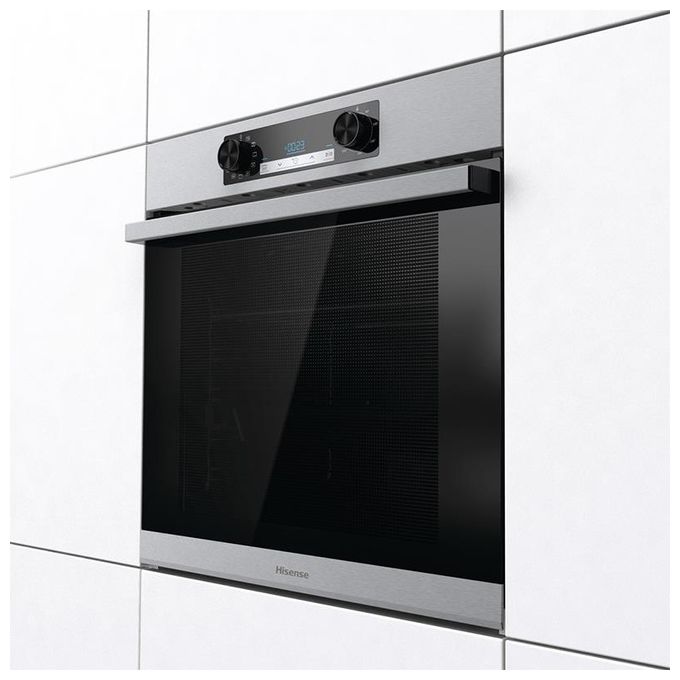 Hisense BI62216AXTC Hi4 Forno da incasso Elettrico Multifunzione 77 L Classe A 3500 W Convezione Funzione Pizza (59,5x59,5x56,4 cm) colore Nero