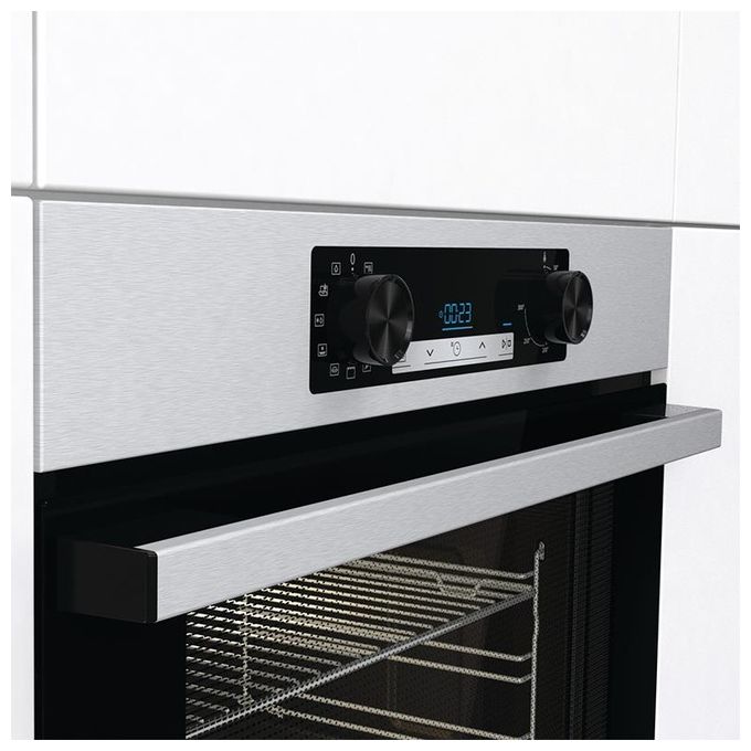 Hisense BI62216AXTC Hi4 Forno da incasso Elettrico Multifunzione 77 L Classe A 3500 W Convezione Funzione Pizza (59,5x59,5x56,4 cm) colore Nero