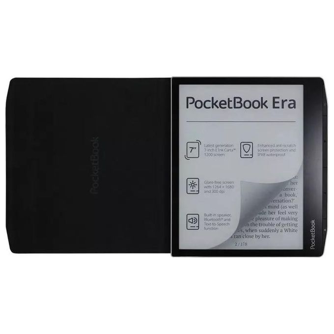 PocketBook Charge Canvas Cover per Era Nero