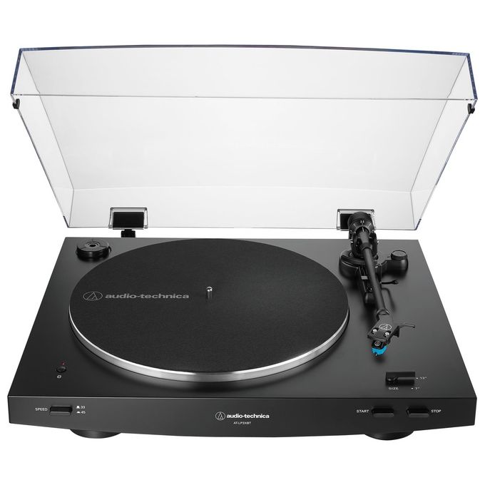 Audio-Technica AT-LP3XBTBK Giradischi Automatico a Cinghia Bluetooth 5.2 aptX Phono Integrato 33 45 rpm colore Nero