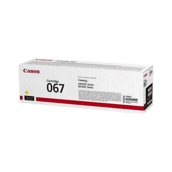 Canon 5099C002 067 Toner Originale Laser 1250 pagine colore Giallo