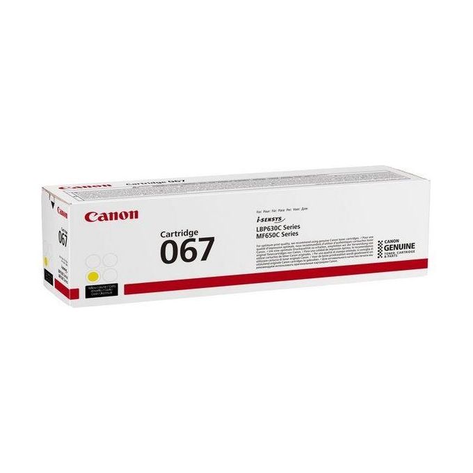 Canon 5099C002 067 Toner Originale Laser 1250 pagine colore Giallo