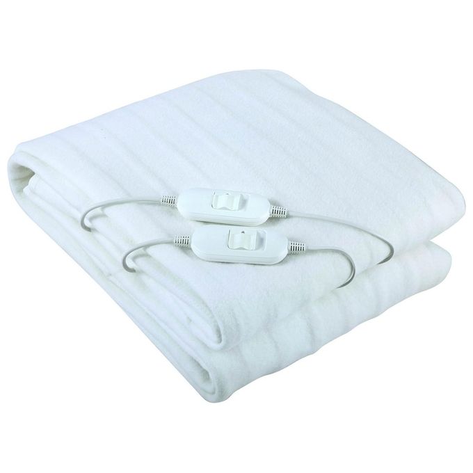 Ardes AR4U140A Termokind Scaldaletto Matrimoniale 120W 2 Zone Termiche Lavabile in Lavatrice colore Bianco