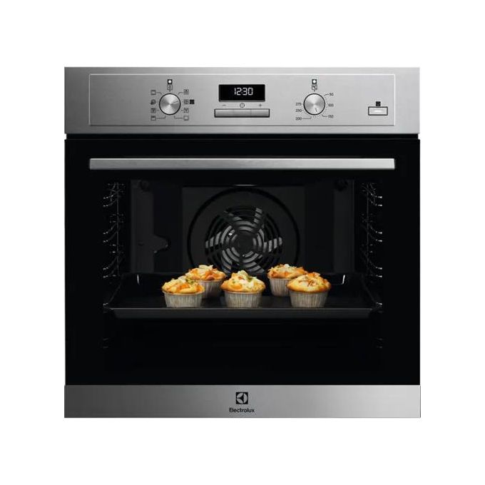 Electrolux COD3S40X Serie 600 Forno da incasso Elettrico 72 L Classe A SteamBake Funzione Pizza AquaClean (59x59x59 cm) colore Acciaio Inox