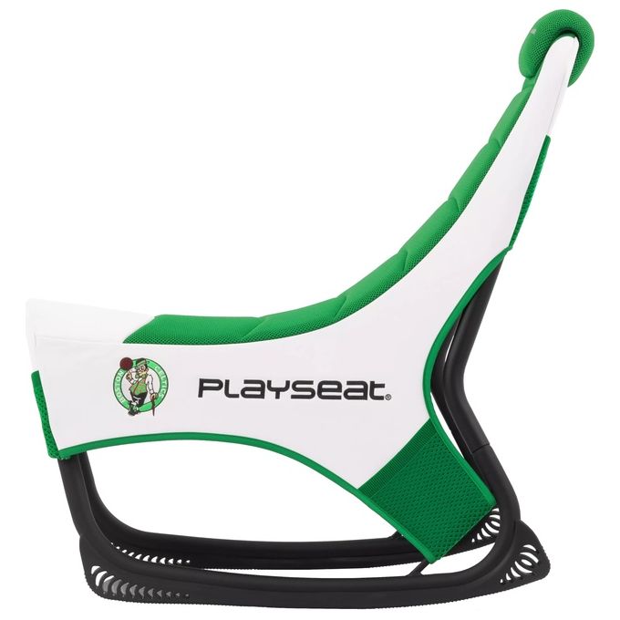 Playseat NBA.00274 CHAMP NBA Sedia Gaming Boston Celtics con Poggiatesta Seduta Imbottita in Tessuto colore Verde Bianco