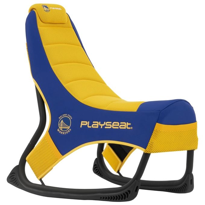 Playseat NBA.00282 Champ NBA Edition Sedia Gaming Golden State Warriors colore Giallo e Blu