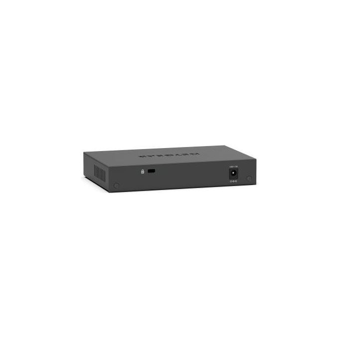 NETGEAR MS305-100EUS MS305 Switch Non Gestito 5 Porte 2.5G Ethernet 100-1000-2500 Supporto QoS Jumbo Frame Fanless colore Nero