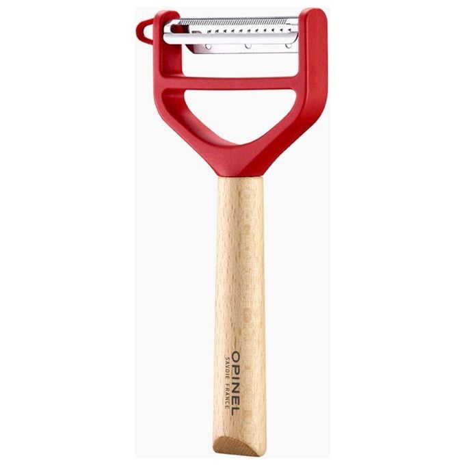 Opinel Pelapatate T-Duo di Legno Rosso