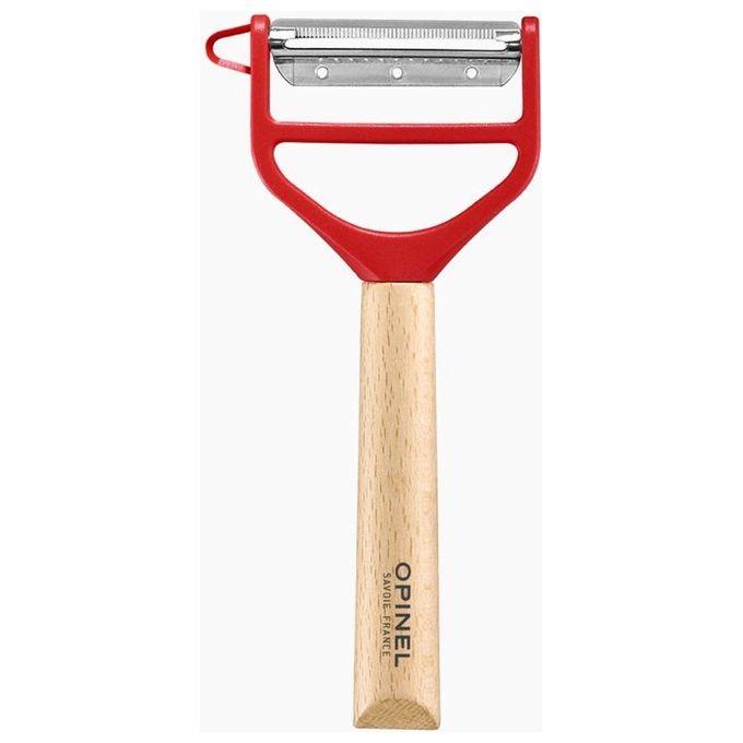 Opinel Pelapatate T-Duo di Legno Rosso