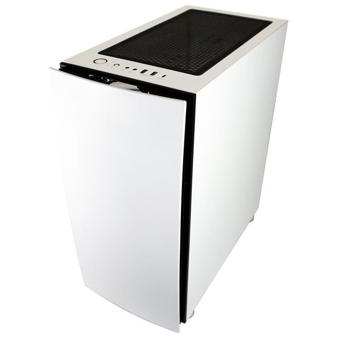 LC-Power LC-713W-ON Gaming 713W PC Case Midi Tower ATX Micro-ATX Mini-ITX Vetro Temperato colore Bianco